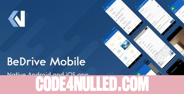 BeDrive Mobile v1.0.4 - Native Flutter Android and iOS app for File Storage PHP Script