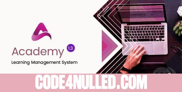 Academy v1.3 - Course Based Learning Management System - nulled