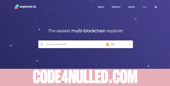 Explorer.IO (Multi-BlockChain Explorer)