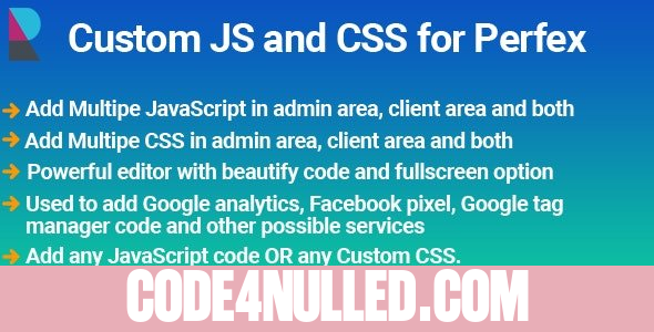 Elite Custom JS and CSS module for Perfex CRM v1.0.4