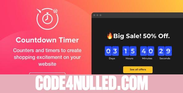 Countdown Timer v1.3.0 - WordPress Countdown Timer plugin