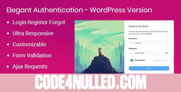 Elegant Authentication for WordPress v2.0.0