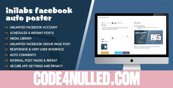 Inilabs Facebook Multi Account Auto Post & Scheduler