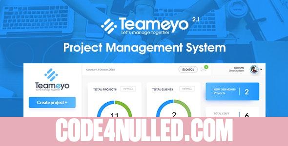 Teameyo v2.1 - Project Management System