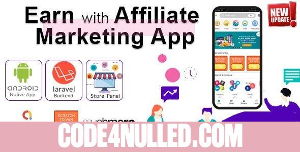 Affiliate Marketing app with PHP Backend v1.3