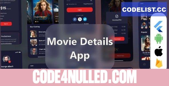 TMDb Movie App Flutter With Admob and Firebase v1.0.0