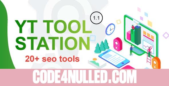 YT Tool Station v1.1 - PHP Script With Admin Panel