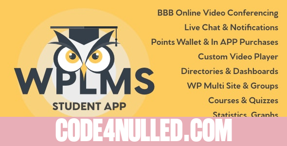 WPLMS Learning Management System App for Education & eLearning v2.7