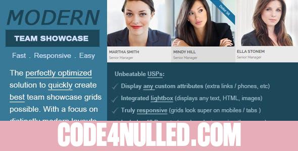 Modern Team Showcase v2.5.0 - WordPress Plugin