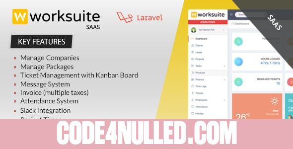 Worksuite Saas v2.5.3 - Project Management System