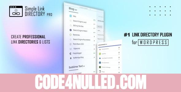 Simple Link Directory Pro v14.2.2