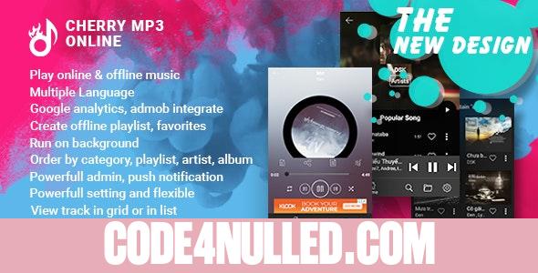 Cherry v1.0 - Android Online Music Player with Admin Panel