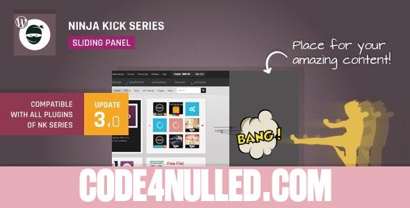 Ninja Kick: Sliding Panel for WordPress v3.0.12