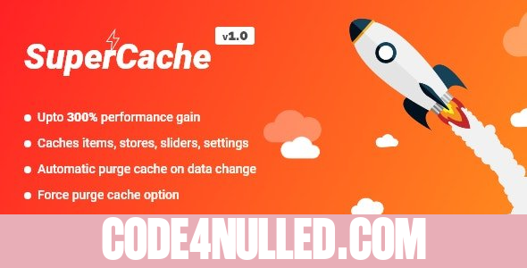 SuperCache Module for Foodomaa v1.0