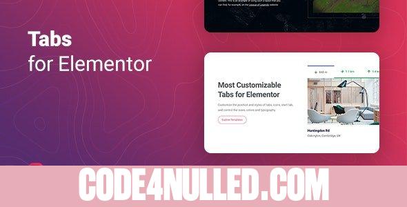 Taber v1.0.2 - Tabs for Elementor