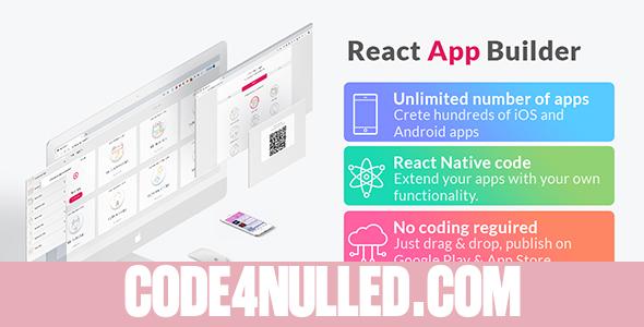 React App Builder - Unlimited number of apps