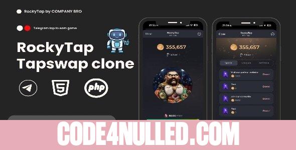 Rocky v1.0 - TapSwap Like Telegram clicker Game