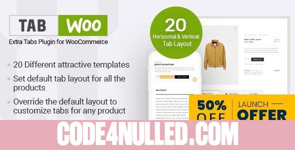 TabWoo v1.0.2 - Custom Product Tabs for WooCommerce
