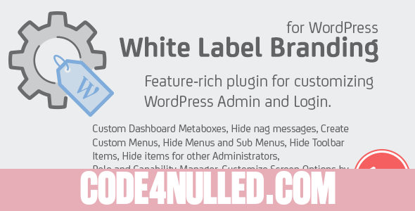 White Label Branding for WordPress v4.2.9
