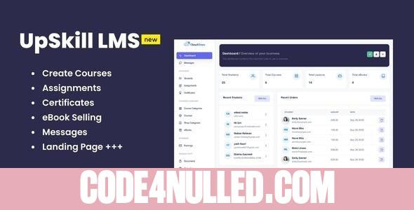 UpSkill LMS v2.1 - Learning Management System