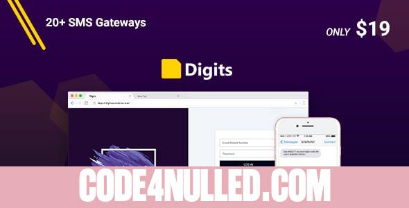 Digits v6.9.0.19 - WordPress Mobile Number Signup and Login