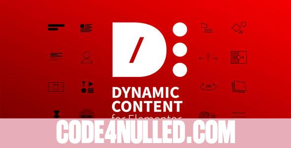 Dynamic Content for Elementor v1.16.4