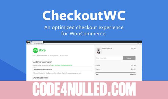 CheckoutWC v10.1.10 - Optimized Checkout Page for WooCommerce