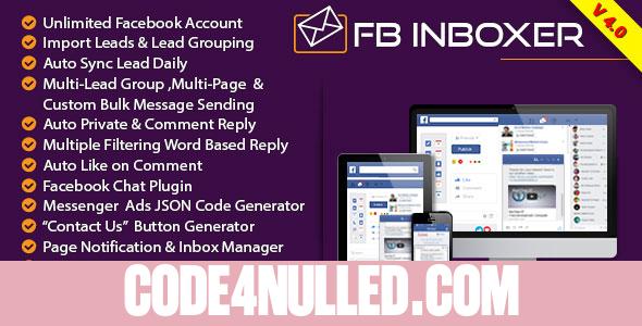FB Inboxer v4.0 - Master Facebook Messenger Marketing Software
