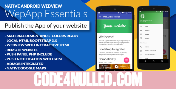 Web App + Push Web Panel v2.1.0