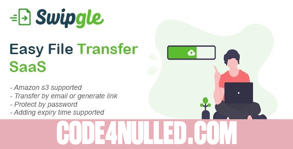 Swipgle v1.2 - Easy File Transfer SaaS