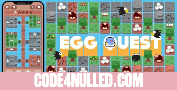 Premium Game - EggQuest HTML5 , Construct 3
