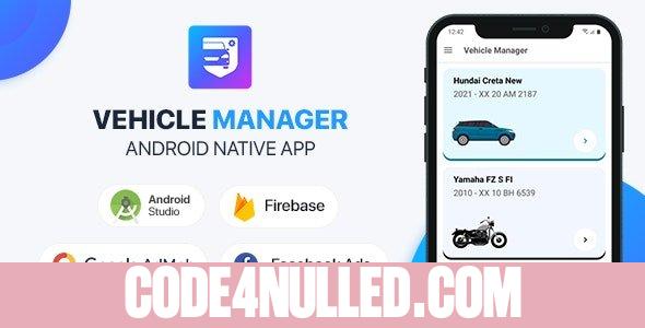 Vehicle Manager with Php Backend - Android (Kotlin) v1.6