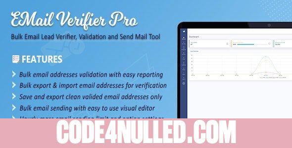 Email Verifier Pro v4.7.1 - Bulk Email Addresses Validation, Mail Sender & Email Lead Management Tool