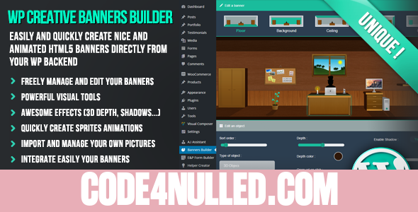 WP Creative Banners Builder v1.01