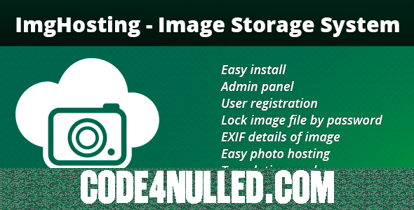 ImgHosting v1.2 - Image Storage System