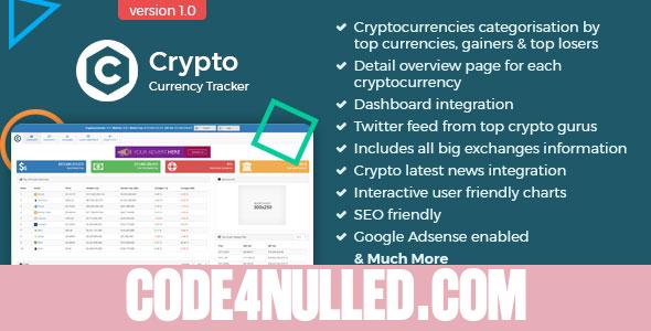 Crypto Currency Tracker - Realtime Prices, Charts, News, ICO's and more