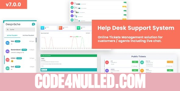 Support v7.0.0 - All in-one Laravel Help Desk Support Management Solution