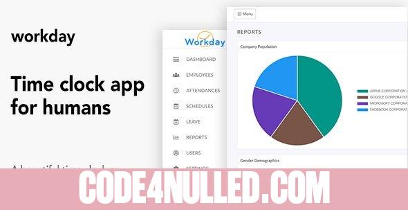 Workday v1.1 - A Time Clock Application For Employees