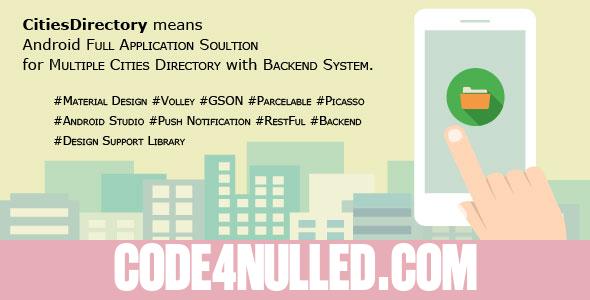 CitiesDirectory (Lets Build Directory App)