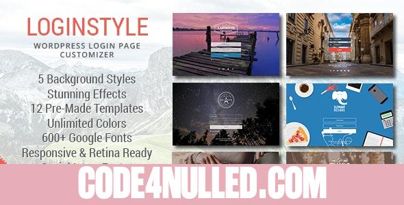 Loginstyle v1.1.3 - WordPress Login Page Styler