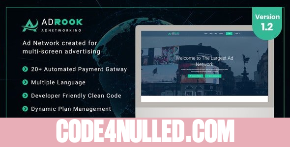 AdsRock v1.2 - Ads Network & Digital Marketing Platform - nulled