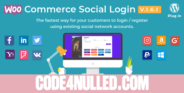 WooCommerce Social Login v1.6.1