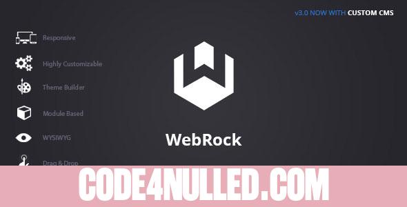 WebRock - Page Builder Framework for HTML5