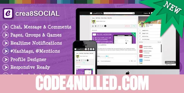 crea8social - PHP Social Networking Platform v5.3