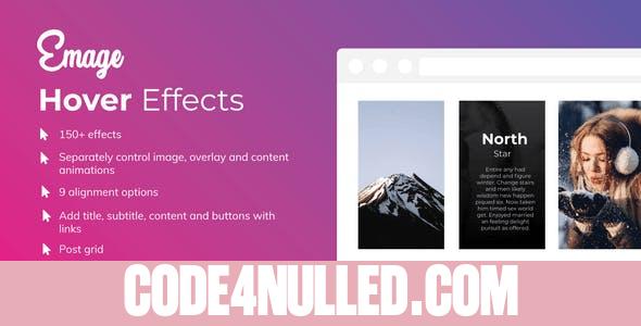 Emage v3.2.4 - Image Hover Effects for Elementor