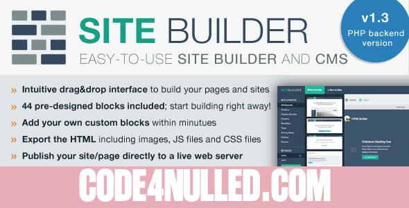 SiteBuilder Lite - Drag&Drop site builder and CMS