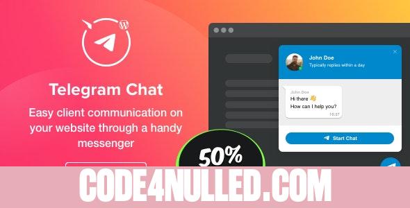 Telegram Chat Plugin for WordPress v1.0.0