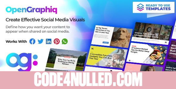 OpenGraphiq v1.1.7 - WordPress Social Image Generator