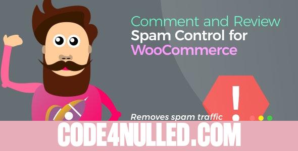 Comment and Review Spam Control for WooCommerce v1.0.0
