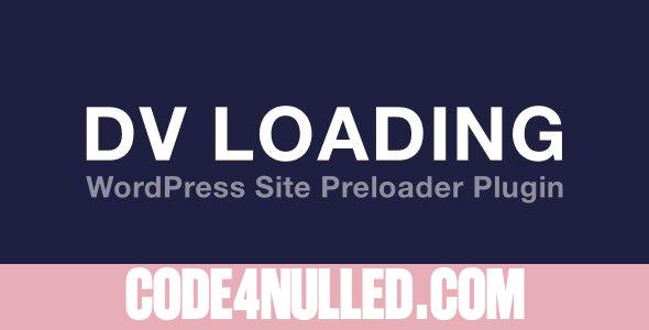 DV Loading v2.0 - WordPress Site Preloader Plugin